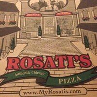 Photo taken at Rosati&amp;#39;s Pizza by Chris T. on 8/25/2013