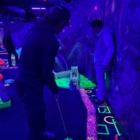 Photo taken at GLO Mini Golf by Eric A. on 1/7/2024
