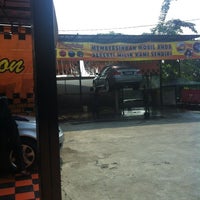 Photo taken at Precision Car Wash by Ato S. on 9/29/2012