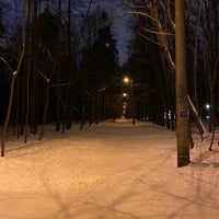 Photo taken at Парк «Покровское-Стрешнево» by Mr. T. on 1/10/2021