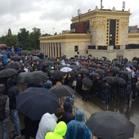 Photo taken at Памятник Л. И. Яшину by Mr. T. on 6/6/2016