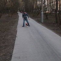 Photo taken at Парк «Покровское-Стрешнево» by Mr. T. on 4/26/2020