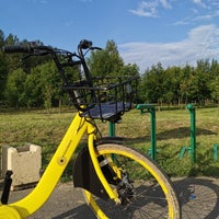 Photo taken at Серебрянский парк by Fania P. on 7/15/2019