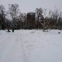 Photo taken at Сквер Ершова / Ershov Park by Fania P. on 1/19/2017