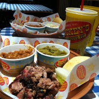 Photo taken at Dickey&amp;#39;s Barbecue Pit by Gabrielle B. on 11/14/2012