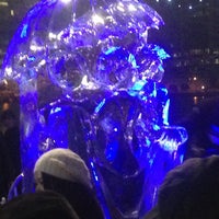 Photo taken at London Ice Sculpting Festival by Mark D. on 1/12/2014