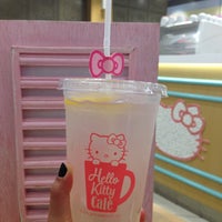 Photo taken at Hello Kitty Cafe by Pristi G. on 9/17/2016