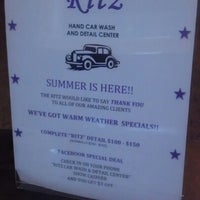 Photo taken at Ritz Hand Car Wash by Jay on 10/13/2012