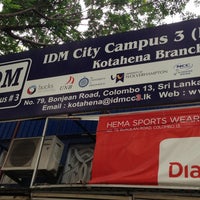 1/7/2013에 Vasee N.님이 Kotahena IDM City Campus 3에서 찍은 사진