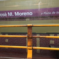 Photo taken at Estación José M. Moreno [Línea E] by Jorge G. on 1/31/2016