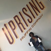 Photo taken at Uprising Muffin Company by Lynn M. on 10/7/2016