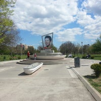Photo taken at Toše Proeski Memorial Park by Spase M. on 4/14/2013