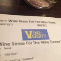 Photo taken at Vino Versity by Colby M. on 5/1/2014