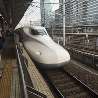 Photo taken at Shinkansen Platforms by Yoshio O. on 3/28/2015