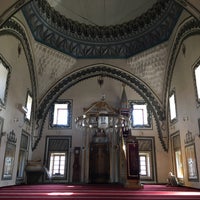 Photo taken at Isa Beg Mosque by Cüneyt Ş. on 3/24/2017