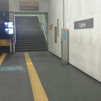 Photo taken at MetrôRio - Estação Catete by Rodrigo V. on 6/13/2017