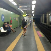 Photo taken at MetrôRio - Estação Catete by Rodrigo V. on 6/26/2017