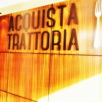 รูปภาพถ่ายที่ Acquista Trattoria โดย Nakerias Nakeroso เมื่อ 3/10/2018