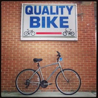 Photo taken at Quality Bike Shop by Quality B. on 3/5/2013