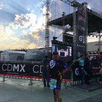 Photo taken at rock &amp;amp; roll mexico city half marathon by Tata C. on 3/19/2017