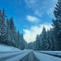 Photo taken at Mt Hood National Forest by Melissa ♡︎ on 2/1/2022