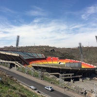 Photo taken at Hrazdan Stadium | Հրազդան մարզադաշտ by pznone on 4/6/2017