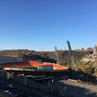 Photo taken at Hrazdan Stadium | Հրազդան մարզադաշտ by Ján S. on 11/3/2016