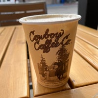 Photo taken at Cowboy Coffee Co. by Lindsey R. on 6/4/2022
