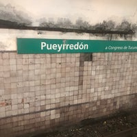 Photo taken at Estación Pueyrredón [Línea D] by Juan Pablo O. on 8/27/2019