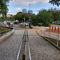 Photo taken at Estação Cidade Jardim (CPTM) by Charles R. on 10/22/2020