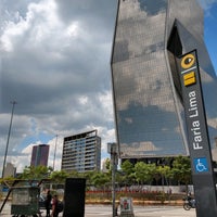 Photo taken at Estação Faria Lima (Metrô) by Charles R. on 10/13/2021