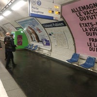 Photo taken at Métro Colonel Fabien [2] by Charles R. on 3/24/2022