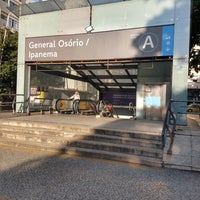 Photo taken at MetrôRio - Estação General Osório by Charles R. on 10/20/2022