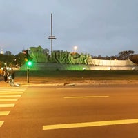 Photo taken at Monumento às Bandeiras by Charles R. on 9/29/2021