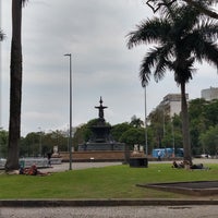 Photo taken at Praça Mahatma Gandhi by Charles R. on 10/19/2022