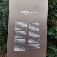 Photo taken at Obeliskenbrunnen by Charles R. on 11/13/2023