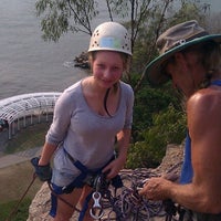 Photo taken at Kangaroo Point Cliffs Stairs by Claire B. on 10/21/2012