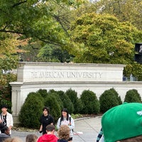 Photo taken at American University by Neil P. on 10/13/2022
