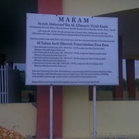 Foto diambil di Makam Syiah Kuala oleh Mohammad K. pada 12/7/2012