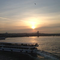 Photo taken at Galata Bridge by Alper M. on 5/10/2013