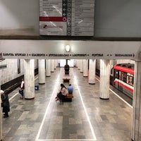 Photo taken at Metro Vazha-Pshavela by Georgia P. on 5/25/2019