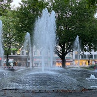 Photo taken at Sendlinger-Tor-Platz-Brunnen by Chris Y. on 8/16/2023