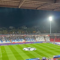 Photo taken at Rajko Mitić Stadium by Alexey F. on 11/7/2023