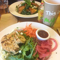 Photo taken at Veggie Grill by Vitamin on 7/13/2017