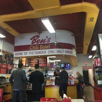 Photo taken at Ben&#39;s Chili Bowl by Sterling M. on 11/18/2016