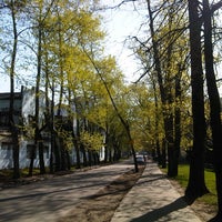 Photo taken at Вишнёвая улица by Ksenia S. on 4/27/2014