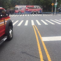 Photo taken at Firemen&amp;#39;s Memorial by Moses N. on 10/11/2017