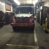 Photo taken at FDNY Squad 18 by Moses N. on 11/16/2015