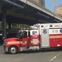 Photo taken at FDNY EMS Station 4 by Moses N. on 8/6/2016