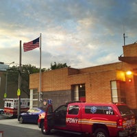 Photo taken at FDNY EMS Station 18 by Moses N. on 9/8/2013